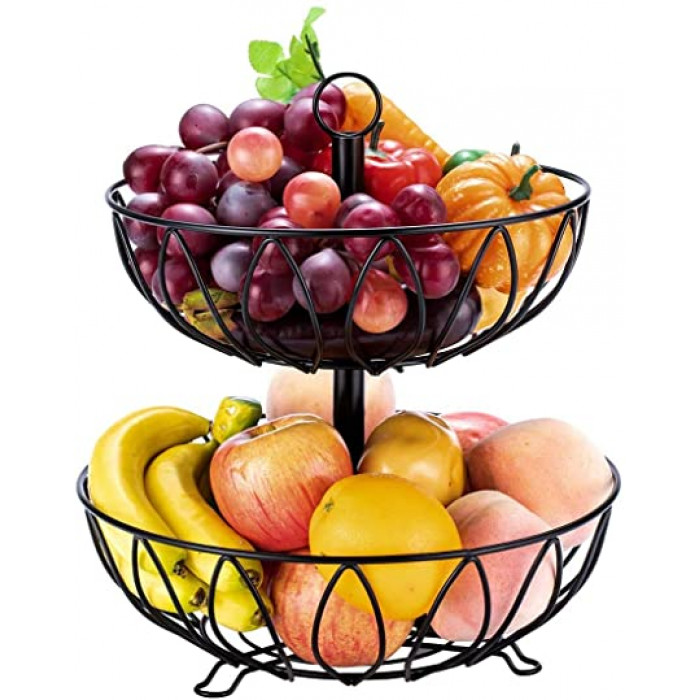 Two Tier Fruit Basket 